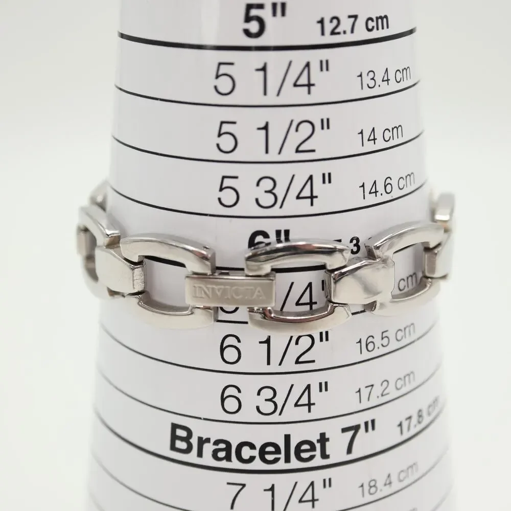 Invicta silver tone